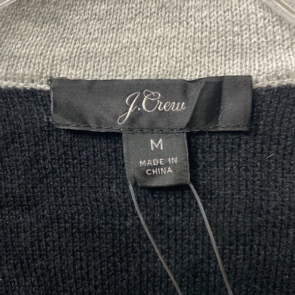 J.Crew Grey open front sweater blazer size M.NWT - Picture 8 of 13